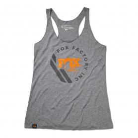 Camiseta Mg Cava Fox Racer Señora Gris/Naranja M